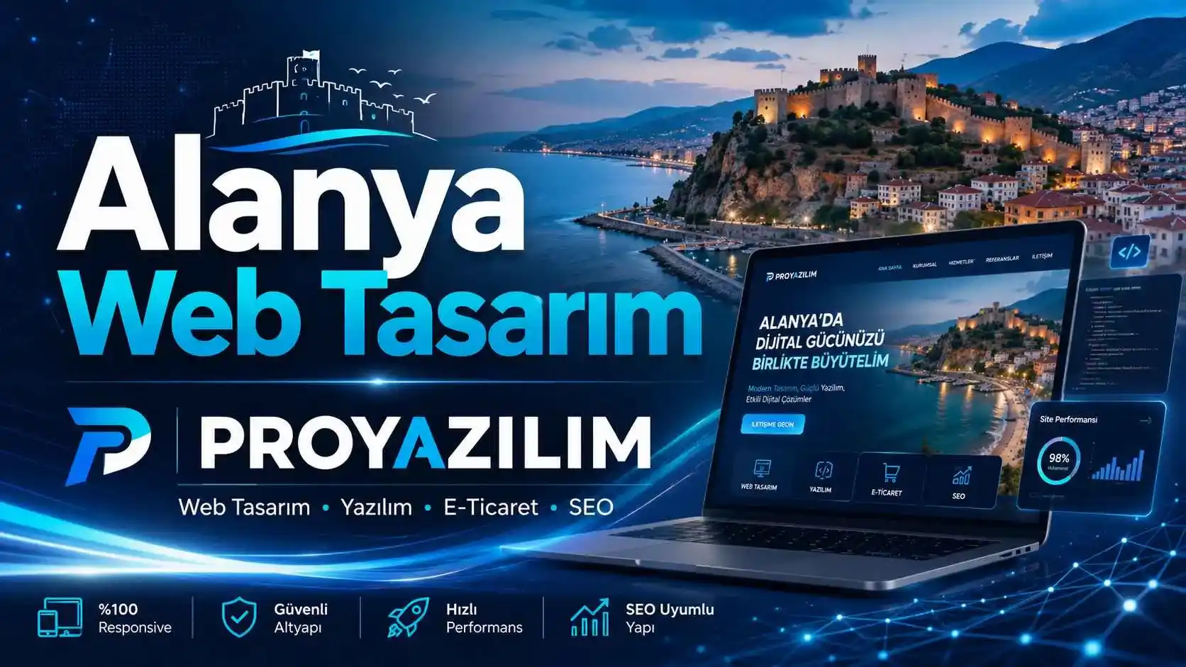 Alanya Web Tasarım & Yazılım Şirketi | PROYAZILIM